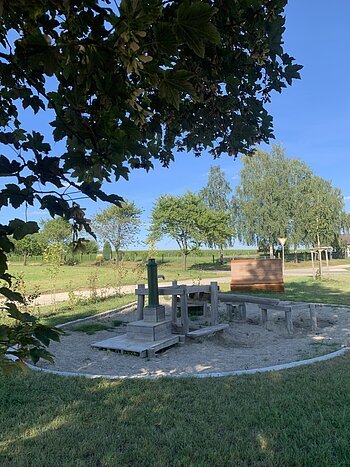 Dorferneuerung Flotzheim Wasserspielplatz