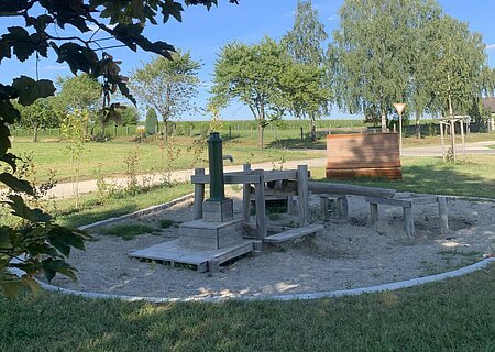 Dorferneuerung Flotzheim Wasserspielplatz