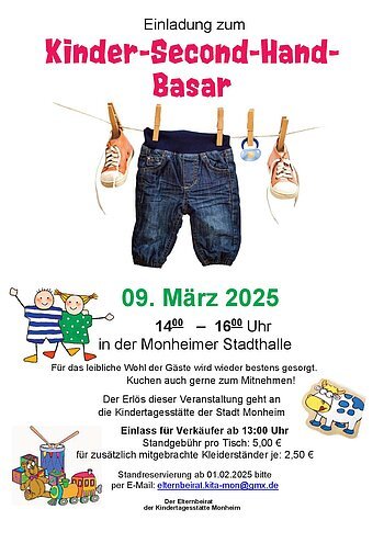 Kinder-Second-Hand-Basar 09.03.2025