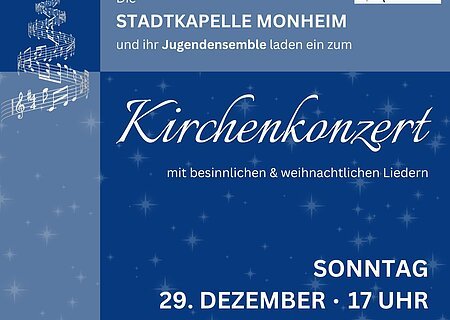 Kirchenkonzert Stadtkapelle 29.12.2024