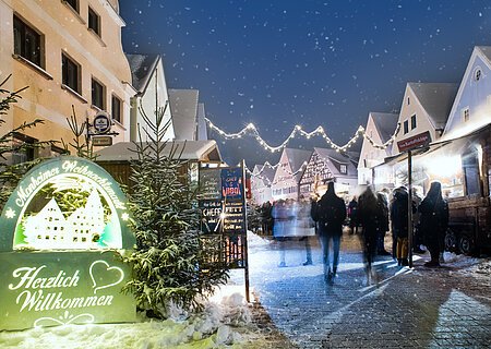 Herzlich Willkommen am Monheimer Weihnachtsmarkt