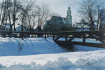 Monheim im Winter