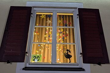 21 Adventskalender-Fenster 2024 - Kindergarten