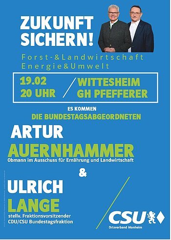 CSU Wahlversammlung 19.02.2025 Wittesheim