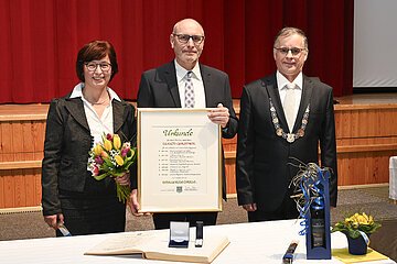 Verleihung der Bürgermedaille an Herrn Ulrich Gerstner