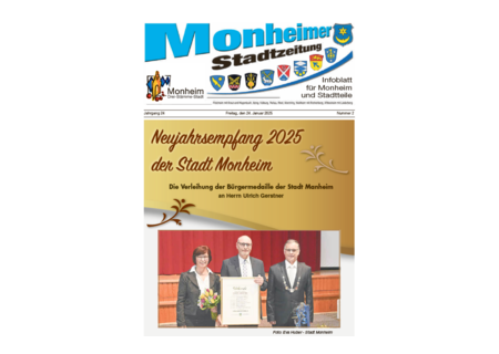 Monheimer Stadtzeitung Ausgabe 2-2025