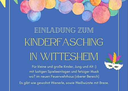 Kinderfasching Wittesheim