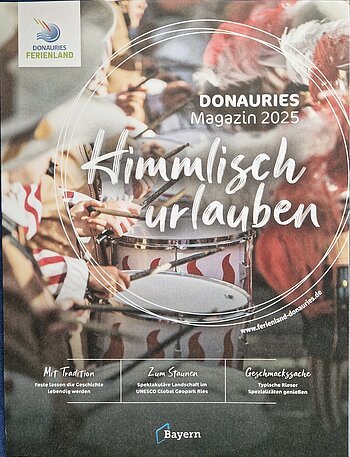 Neue Zeitschrift DONAURIES Himmlisch Urlauben 2025