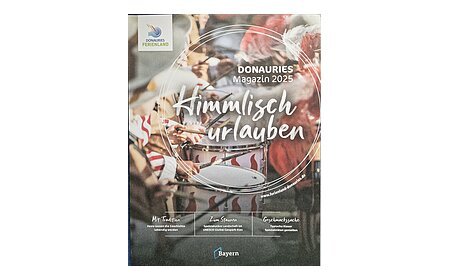 Neue Zeitschrift DONAURIES Himmlisch Urlauben 2025